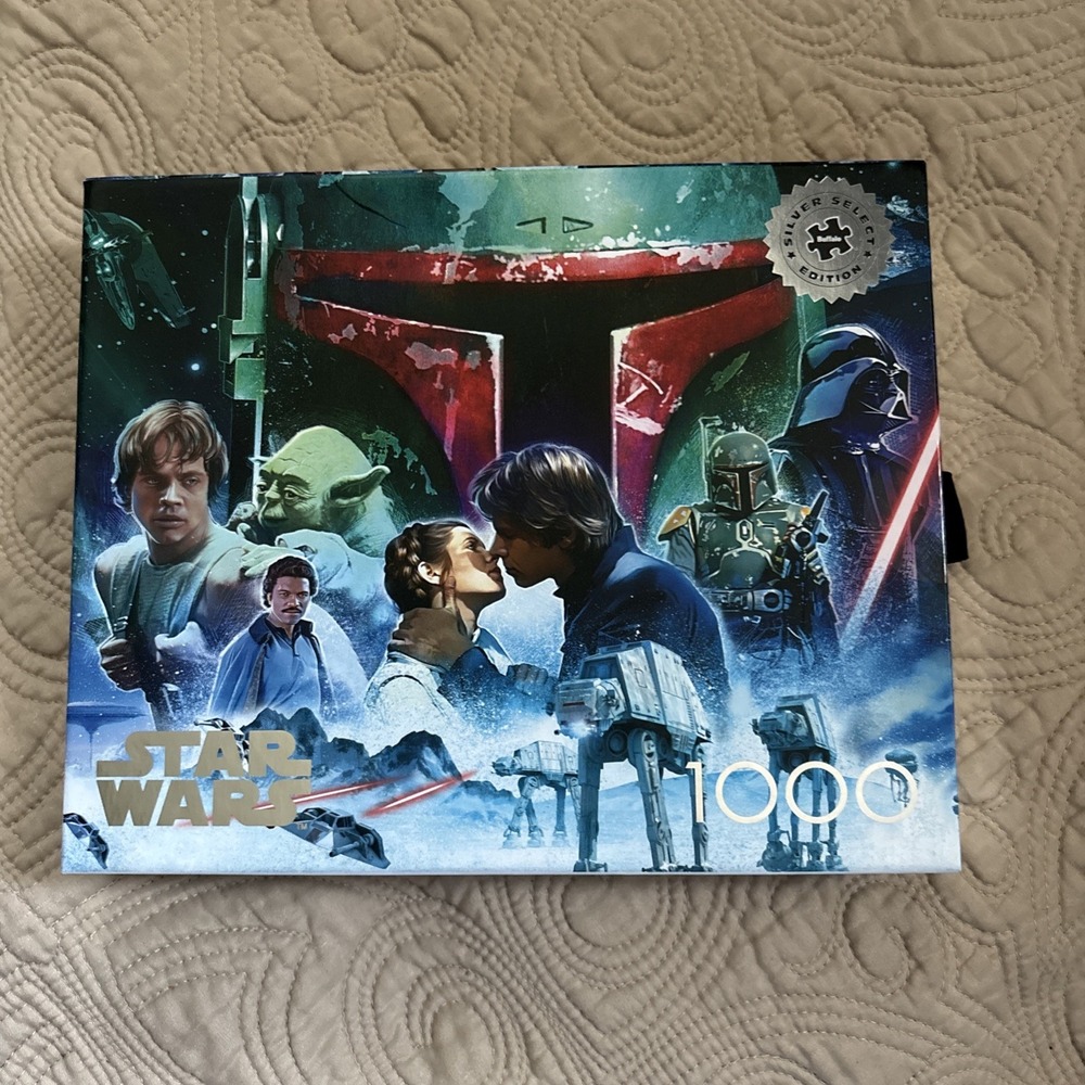 Buffalo Games Star Wars Silver Select Edition 1000 Piece Jigsaw Puzzle 26x19